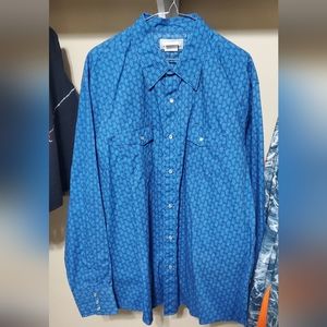 Wrangler Wrancher Shirt XXL Western Rodeo